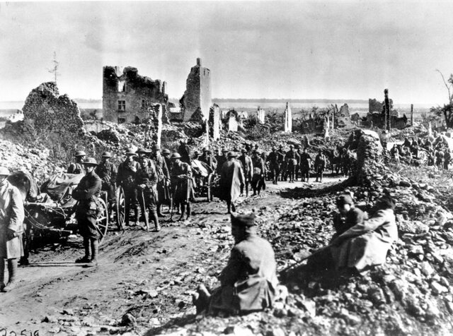 Entrada de USA en la guerra a favor de la Entente, 1917 año clave