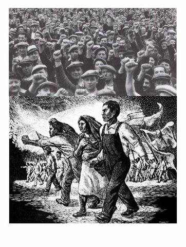 Los proletariados se levantan