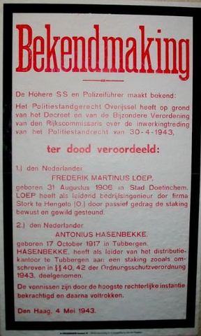 Tubbergenaar geëxecuteerd