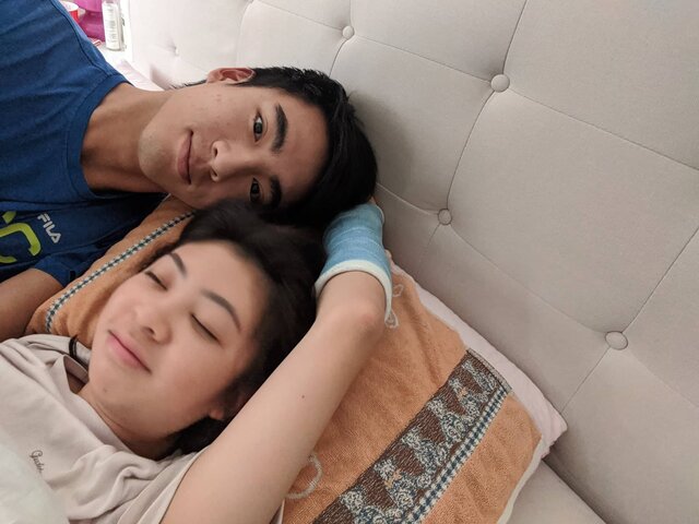 Cindy Breaks Her Wrist at Mt. Sunapee