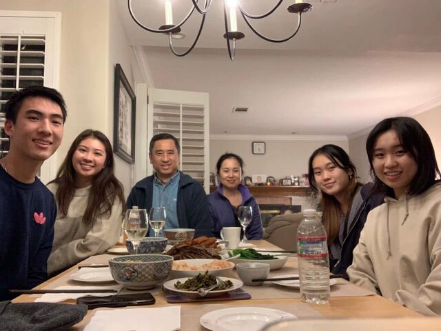 Dinner with the Cousins in Pleasanton