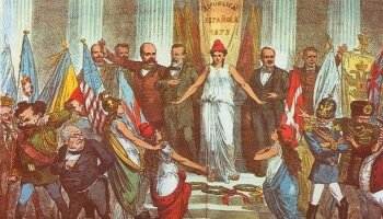 Abdicación de Amadeo I.