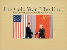 Cold war ends