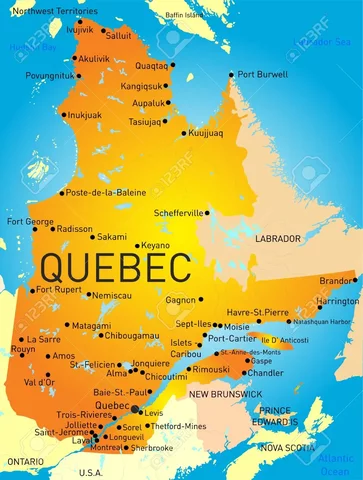 Je suis parti au Québec.