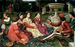 "El Decamerón" de Giovani Boccacio