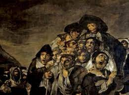 Goya pinta "El peregrinaje a San Isidro"