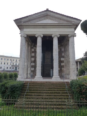 Templo de Portuno. Segunda mitad del siglo II a.C, período tardorrepublicano