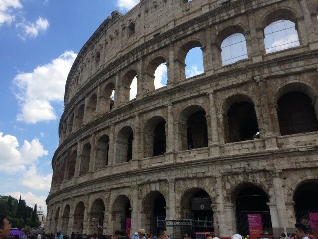 El Coliseo. Segunda mitad del siglo I d.C, dinastía flavia.