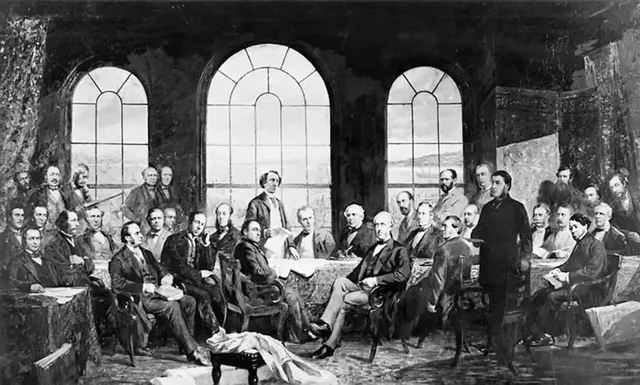 The Nation State of Canada is Created