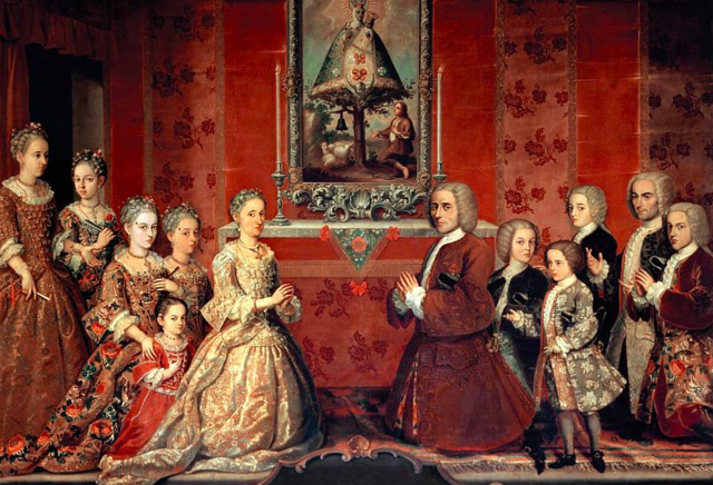 Los criollos y los españoles