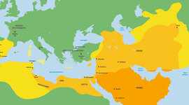 Timeline:  L'espanzione araba