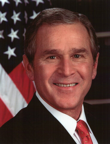 George W. Bush wins presidency without majority vote-