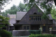 Maison de F.Ll. Wright, quartier d’OakPark, Chicago
