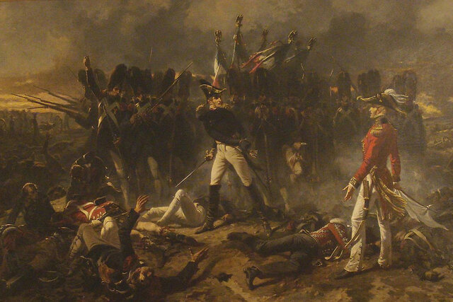 la Bataille de Waterloo
