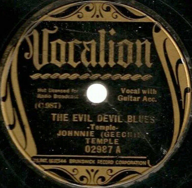 "The Evil Devil Blues" / Lead Pencil Blues