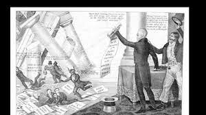 Jackson opposes Second Bank of the United States