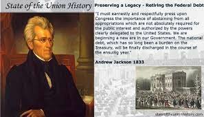 Jackson terminates national debt
