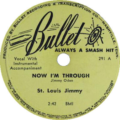 Goin' Down Slow / Now I'm Through