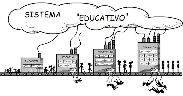 La crisis de la escuela se expresa por un fracaso de la misma para resolver los problemas creados por el cambio.