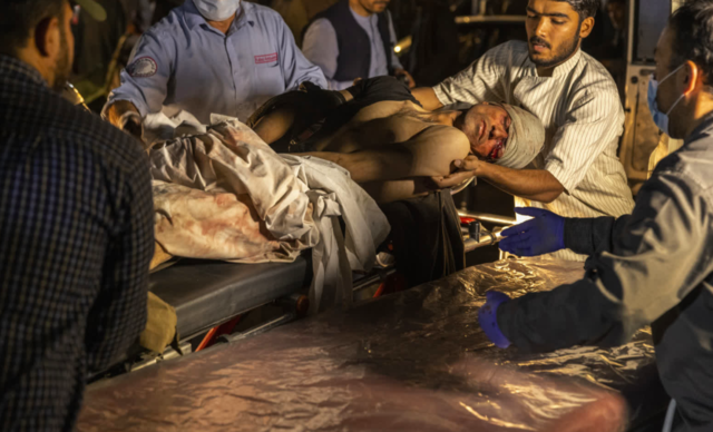 The suicide bombing at the Kabul airport killed 13 US service members and injured dozens of Afghan civilians.