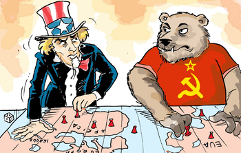Korean war begins after the USSR fails to show up for a veto in the U.N-