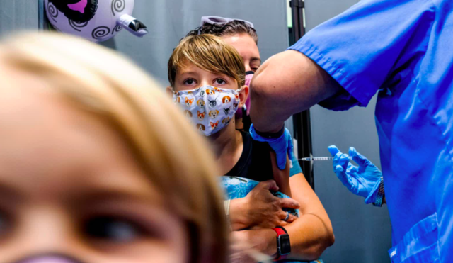 The Covid-19 vaccine was cleared for 5-11 year olds