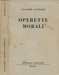 Scrive le Operette morali