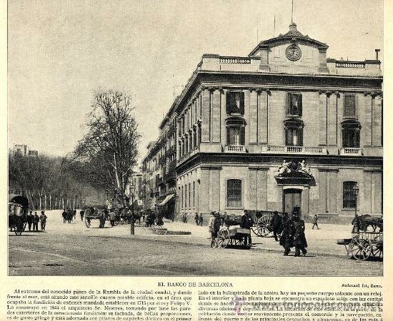 Fundación del banco de Isabel II y el Banco de Barcelona