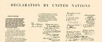 The formation of United Nations