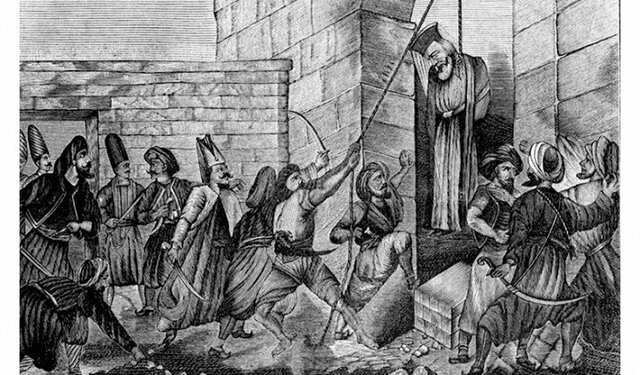 Απαγχονισμός Γρηγορίου Ε' κι άλλα θλιβερά αντίποινα Οθωμανών