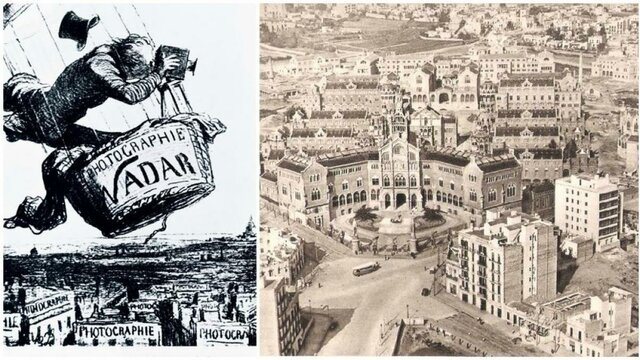 Primera Fotografía aérea