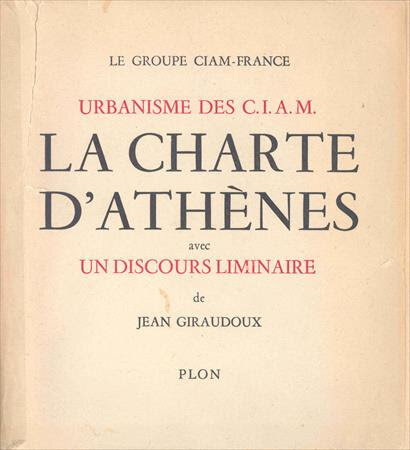 Publication de la charte d'Athènes
