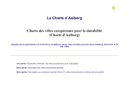 Charte d'Aalborg