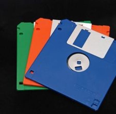 The floppy disk is introduces