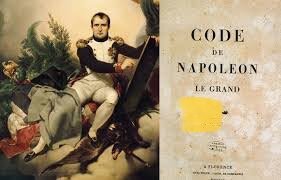 Napoleonic code (yellow)