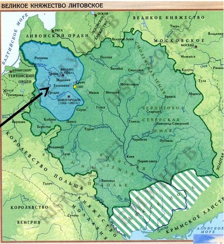 Княжество ВКЛ при Миндовге