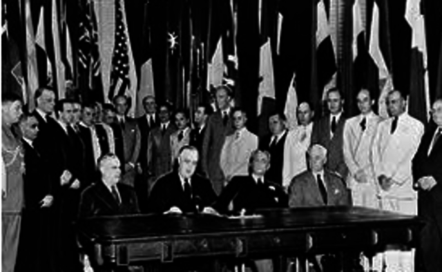 The formation of United Nations