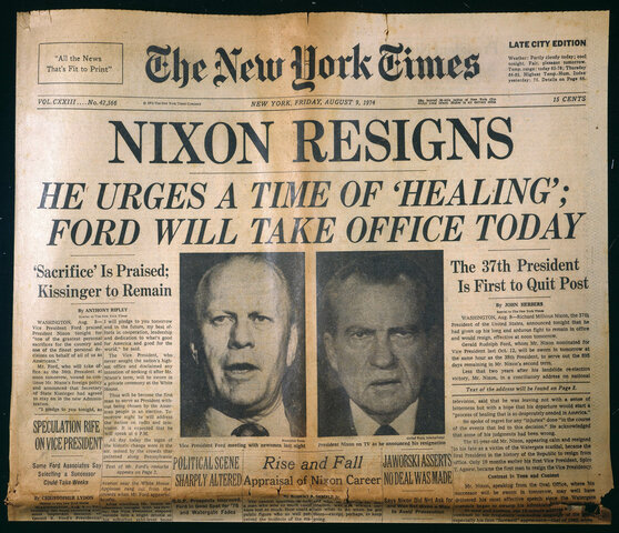 Nixon's Resignation