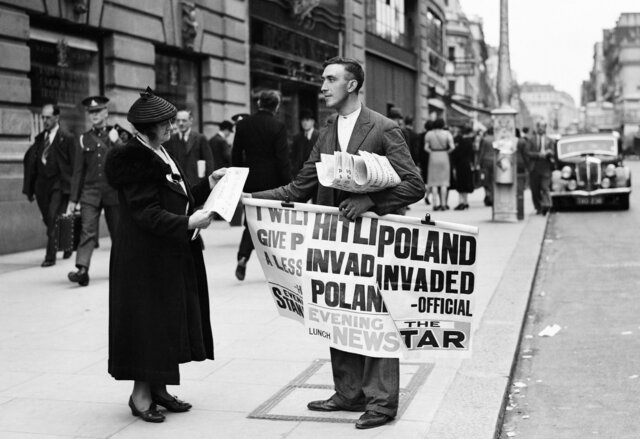 Hitler invades Poland
