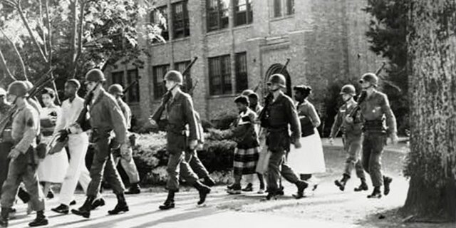 Les neufs élèves noirs