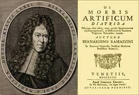 Bernardino Ramazzini escribe De Morbis Artificum Diatriba