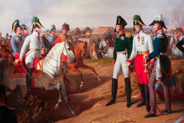 Battle of Nations at Leipzig (red)