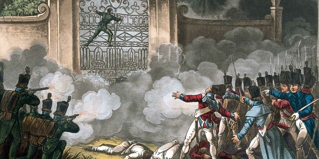 Resistance in Spain (red)