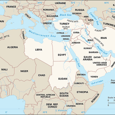 Timeline: Middle East After World War 2