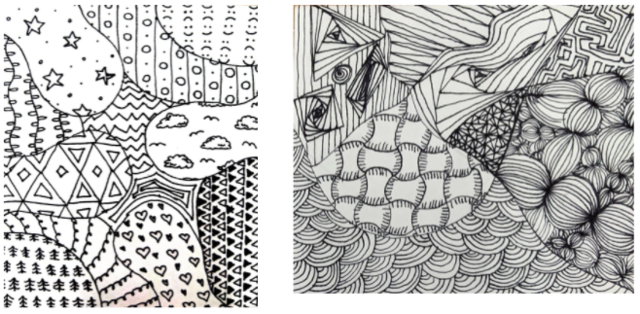 Week 7- Drawing step 2, Patterns & Line