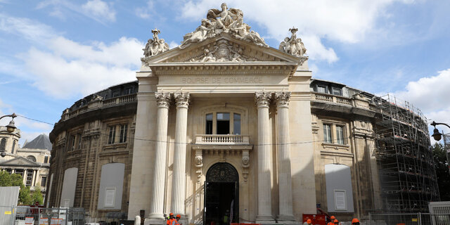 Ouverture de la Bourse de Commerce