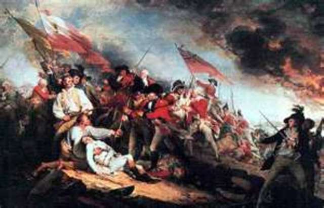 The Battle of Bunker Hill  1