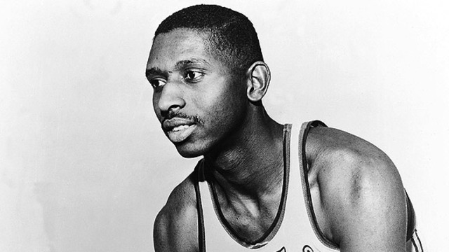 Earl Lloyd becomes first black player in the NBA