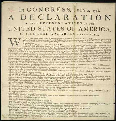 Declaration of Independence