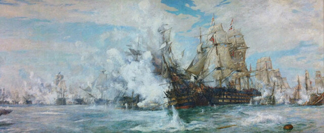 Battle of Traflagar (Red)